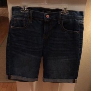 Old Navy Fitted Stretch Denim Shorts